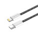ColorWay Дата кабель USB-C to Lightning 2.0m (PDF Fast Charging 27W) black ColorWay (CW-CBPDCL068-BK)