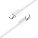 ColorWay Дата кабель USB-C to USB-C 2.0m (braided cotton) (PD Fast Charging 60W) 3.0А grey ColorWay (CW-CBPDCC068-GR)