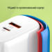 ColorWay Зарядний пристрій ColorWay GaN Mini 25W PD Port PPS USB-C white (CW-CHS052PD-WT)