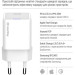 ColorWay Зарядний пристрій ColorWay GaN Mini 25W PD Port PPS USB-C white cable Type-C (CW-CHS052PDC-WT)