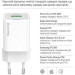 ColorWay Зарядний пристрій ColorWay GaN Mini 30W PD Port PPS USB (Type-C PD + USB QC4.0) white (CW-CHS053PD-WT)