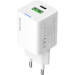 ColorWay Зарядний пристрій ColorWay GaN Mini 30W PD Port PPS USB (Type-C PD + USB QC4.0) white (CW-CHS053PD-WT)
