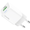 ColorWay Зарядний пристрій ColorWay GaN Mini 30W PD Port PPS USB (Type-C PD + USB QC4.0) white (CW-CHS053PD-WT)
