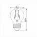 Videx Лампочка Videx LED Filament G45FA 4W E27 2200K бронза (VL-G45FA-04272)