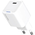 ColorWay Зарядний пристрій ColorWay GaN Mini 30W PD Port PPS USB-C white (CW-CHS054PD-WT)