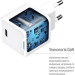 ColorWay Зарядний пристрій ColorWay GaN Mini 30W PD Port PPS USB-C white (CW-CHS054PD-WT)