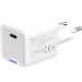 ColorWay Зарядний пристрій ColorWay GaN Mini 30W PD Port PPS USB-C white (CW-CHS054PD-WT)