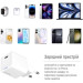 ColorWay Зарядний пристрій ColorWay GaN Mini 35W PD Port PPS USB-C white cable Type-C (CW-CHS056PDC-WT)