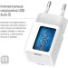 ColorWay Зарядний пристрій ColorWay GaN Mini 35W PD Port PPS USB-C white cable Type-C (CW-CHS056PDC-WT)