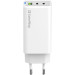 ColorWay Зарядний пристрій ColorWay GaN Mini 65W PD Port PPS USB (USB-2C1A) white (CW-CHS058PD-WT)