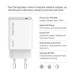 ColorWay Зарядний пристрій ColorWay GaN Mini 65W PD Port PPS USB-C white (CW-CHS049PD-WT)