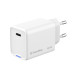 ColorWay Зарядний пристрій ColorWay GaN Mini 65W PD Port PPS USB-C white (CW-CHS049PD-WT)