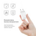 ColorWay Зарядний пристрій ColorWay GaN Mini 65W PD Port PPS USB-C white (CW-CHS049PD-WT)