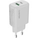 Canyon Зарядний пристрій Canyon OnCharge 250 25W 1xPD 1xQC EU White (CNE-CHA250-21)