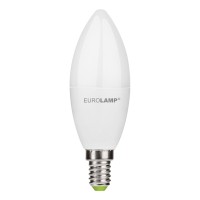 Лампочка Eurolamp LED Лампа EUROLAMP ECO серия "P" CL 10W 900 lm E14 3000K (LED-CL-10143(P))