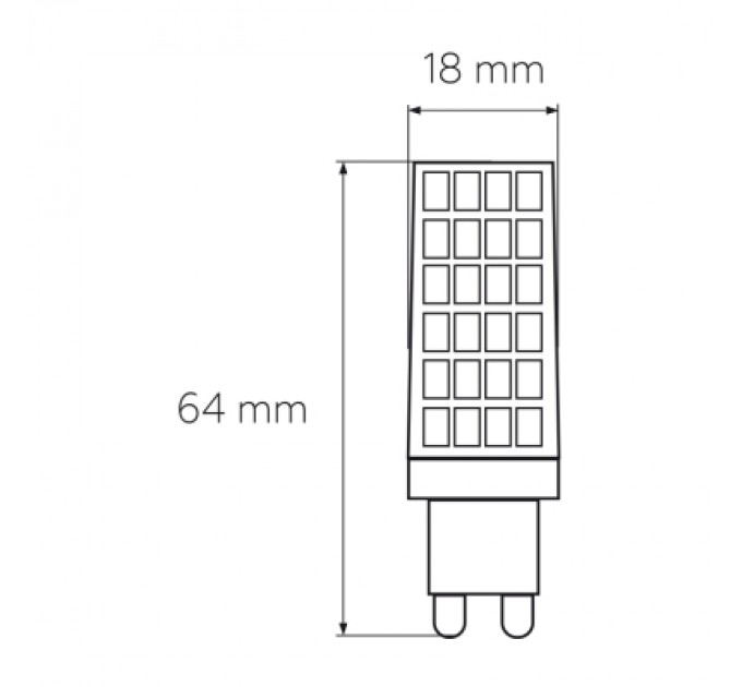 Eurolamp Лампочка Eurolamp LED G9 6W 600Lm 3000K (LED-G9-0630(220))