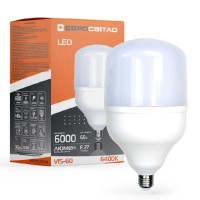 Лампочка Євросвітло 60Вт 6400К (VIS-60-E27)