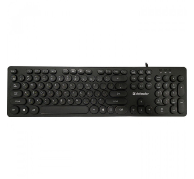 Defender Клавіатура Defender Accord KM USB UA Black (450250)