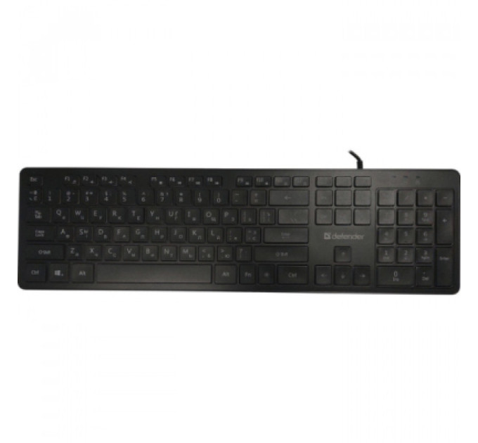 Defender Клавіатура Defender Balance LQ LED USB UA Black (450790)