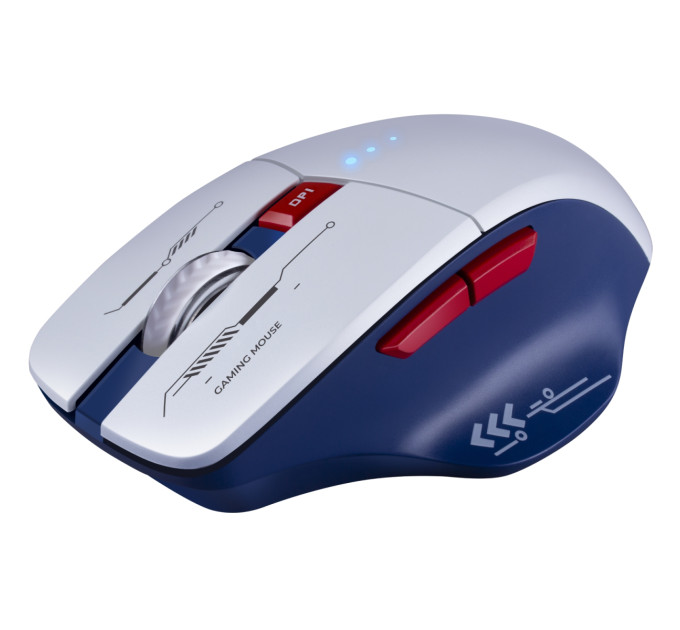 Defender Мишка Defender Tisa GM-126 LED Wireless/Bluetooth White/Blue (52126)