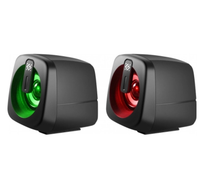 Defender Акустична система Defender J1 LED USB Black (65961)