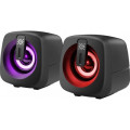 Defender Акустична система Defender J1 LED USB Black (65961)