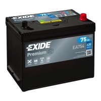 Акумулятор автомобільний EXIDE PREMIUM 75A (EA754)