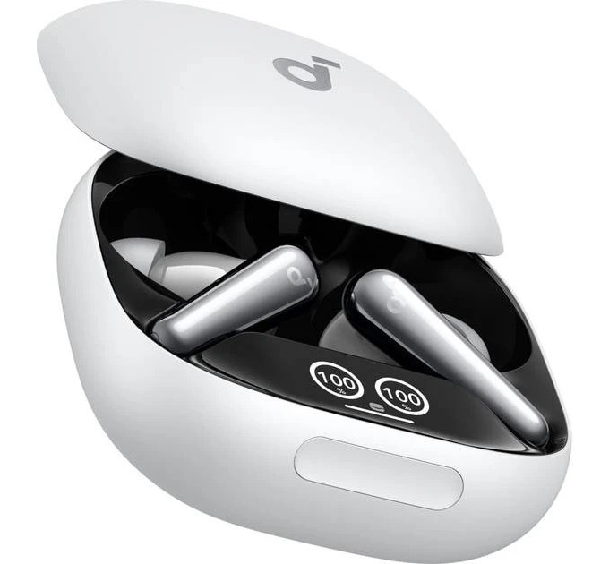 Anker Bluetooth-гарнітура Anker SoundСore Liberty 4 Pro ANC White Matte (A3954G21)