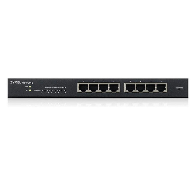 ZyXel Комутатор ZYXEL GS1900-8 (GS1900-8-EU0102F)