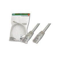 Патч-корд 20м, UTP, cat.5e, CU, AWG 26/7, PVC, grey Digitus (DK-1511-200)