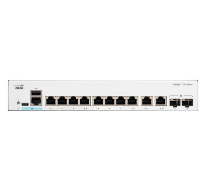 Cisco Комутатор мережевий Cisco C1200-8T-E-2G