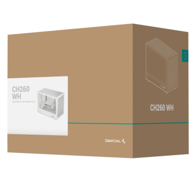 Deepcool Корпус Deepcool CH260 WH