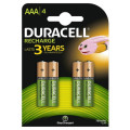 Duracell Акумулятор Duracell Recharge DC2400 Ni-MH AAA/HR03 750 mAh BL 4шт