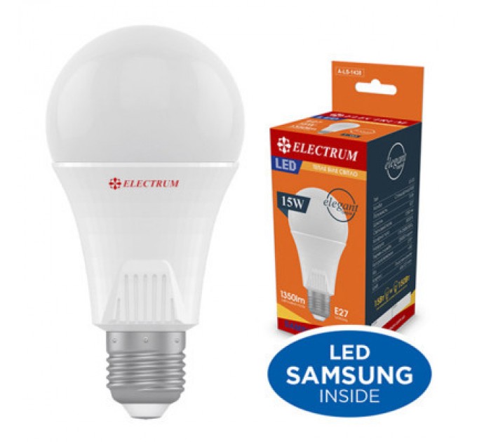 Electrum Лампочка Electrum A65 15W PA LS-33 Elegant E27 3000K (A-LS-1438)