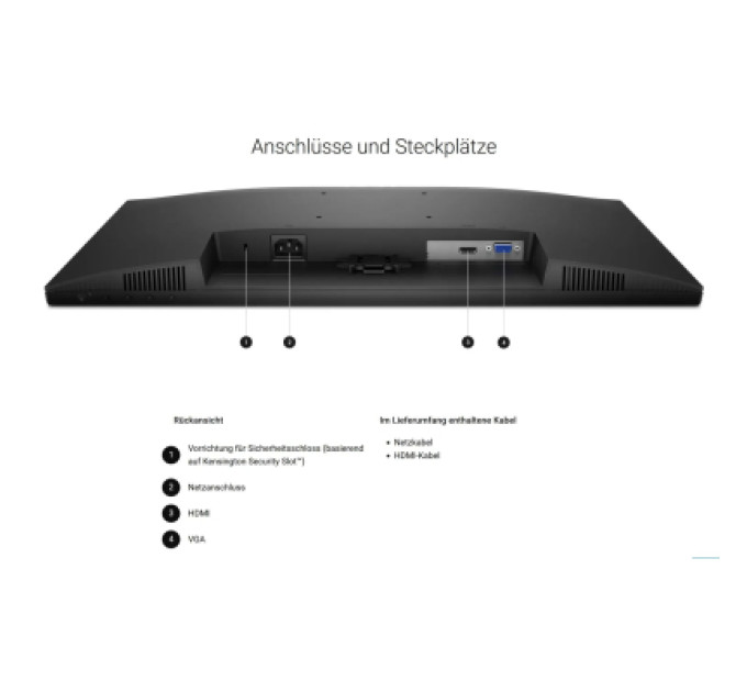 Dell Монітор Dell SE2425HM (210-BQZT)