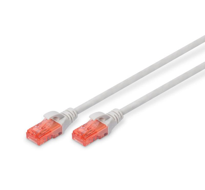 Assmann Патч-корд 25м, CAT 6 UTP, AWG 26/7, Cu, LSZH, grey Digitus (DK-1617-250)