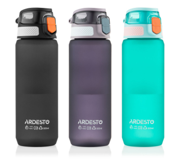 Ardesto Пляшка для води Ardesto Matte 800мл блакитний (AR2281MB)