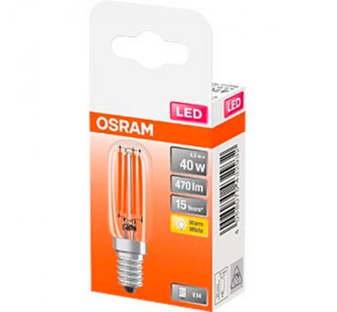 Osram Лампочка Osram LED T26 40 4W/827 230V FIL E14 (4058075432932)
