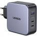 Ugreen Зарядний пристрій Ugreen 3xUSB 140W (2хUSB-C+USB-A) Gan CD289 with C to C Cable 1.5m (90549)