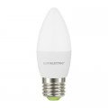 EUROELECTRIC Лампочка EUROELECTRIC LED CL 6W 490Lm E27 4000K (LED-CL-06274(EE))