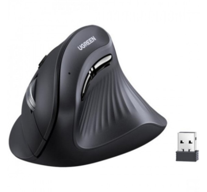Ugreen Мишка Ugreen MU008 Vertical Wireless Black (25444)