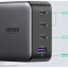 Ugreen Зарядний пристрій Ugreen 4xUSB 100W (3xUSB-C+USB-A) Gan Tech Fast GAN Charger black CD226 (40747)