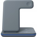Canyon Зарядний пристрій Canyon WS-303, 3in1 Wireless Dark Grey (CNS-WCS303DG)
