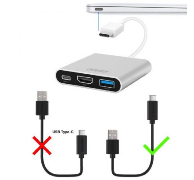 Choetech Дата кабель USB 2.0 AM to Type-C 1.0m Choetech (AC0002)