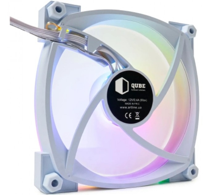 Qube Кулер до корпусу Qube M55-1 White