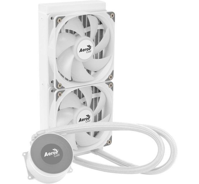AeroCool Система водяного охолодження AeroCool Oasis L240 White (ACLA-OA24117.21)