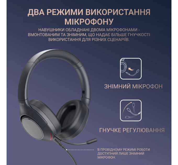 Fifine Гарнітура Fifine X3 Black