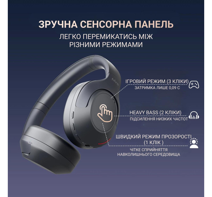 Fifine Гарнітура Fifine X3 Black