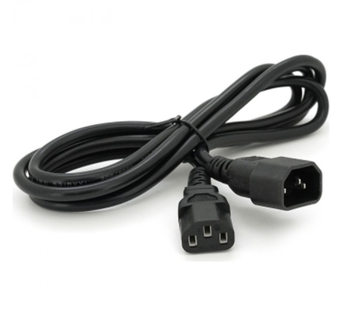 Voltronic Кабель живлення C13 to C14 1.8m 0.75mm2 OEM Voltronic (PC-IEC C13-C14 CCA18)