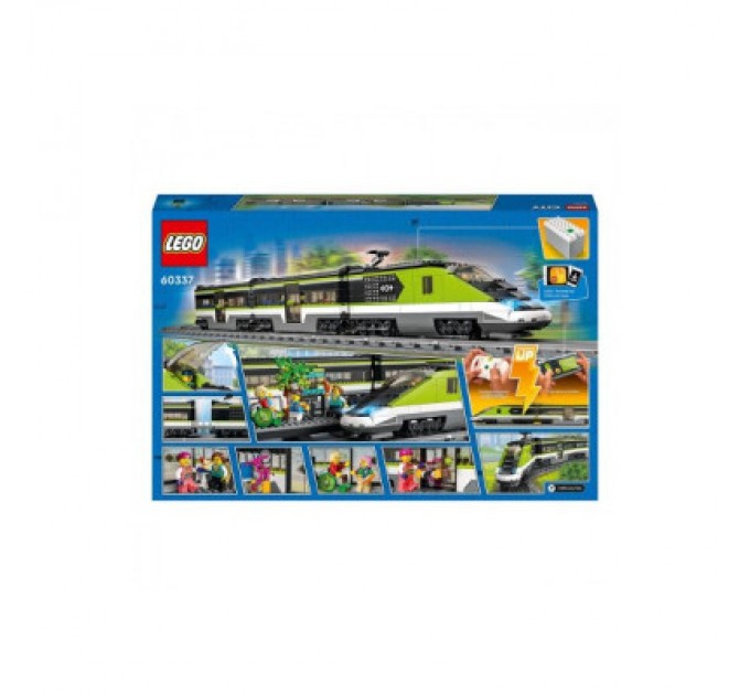 LEGO Конструктор LEGO City Trains Пасажирський потяг-експрес (60337)
